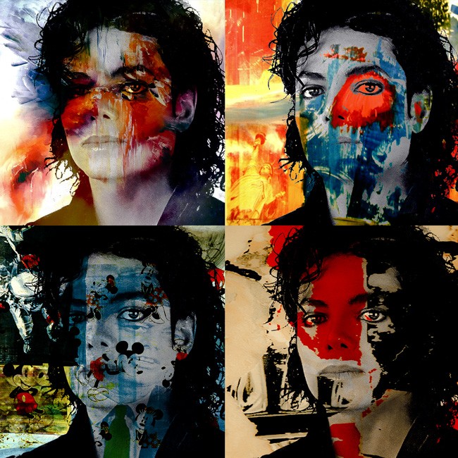 S. Michael  Jackson x 4 
